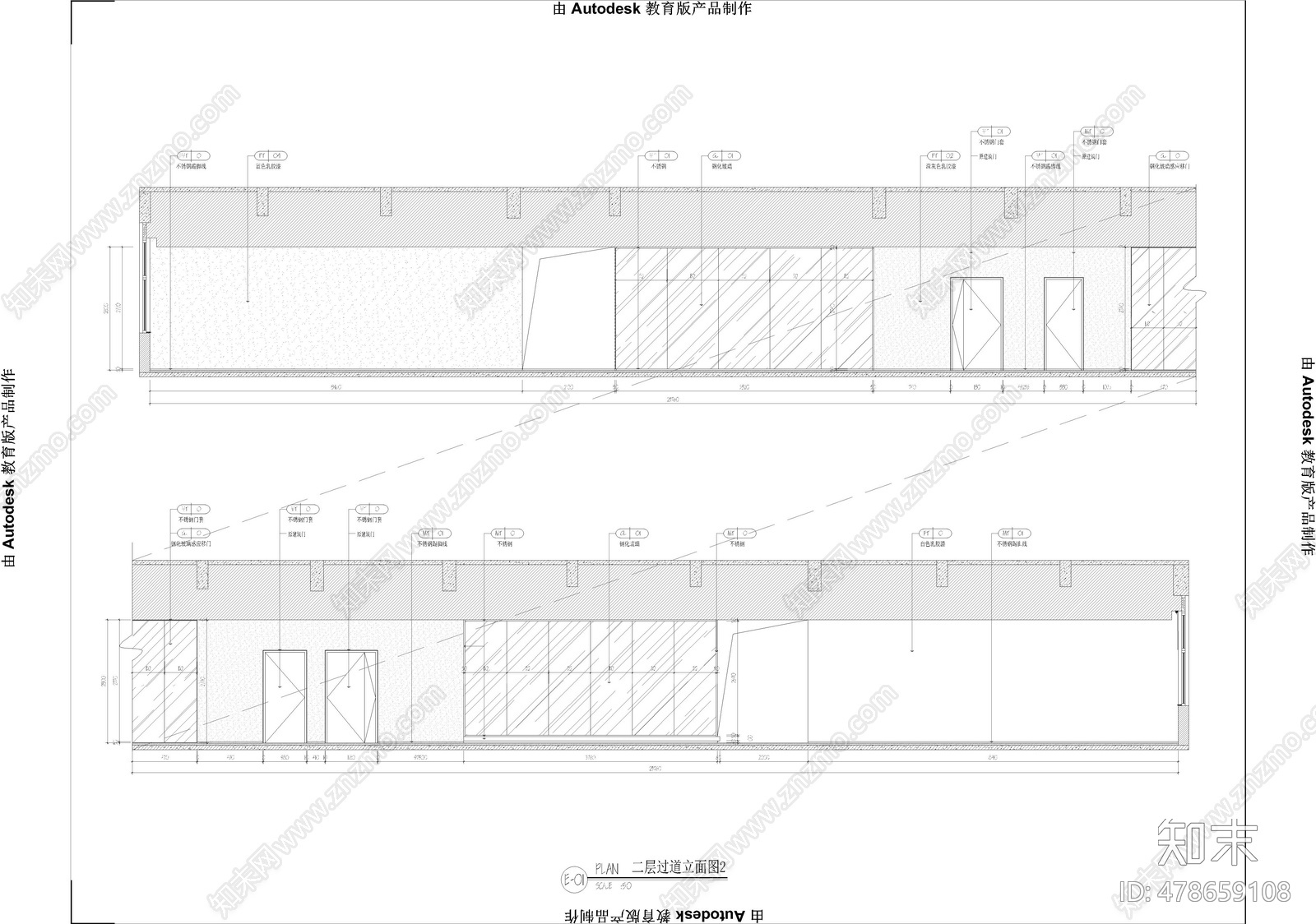 能源科技公司cad施工图下载【ID:478659108】