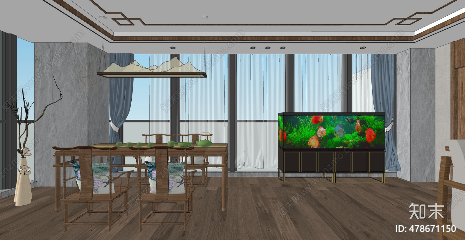 园林景观cad施工图下载【ID:478671150】