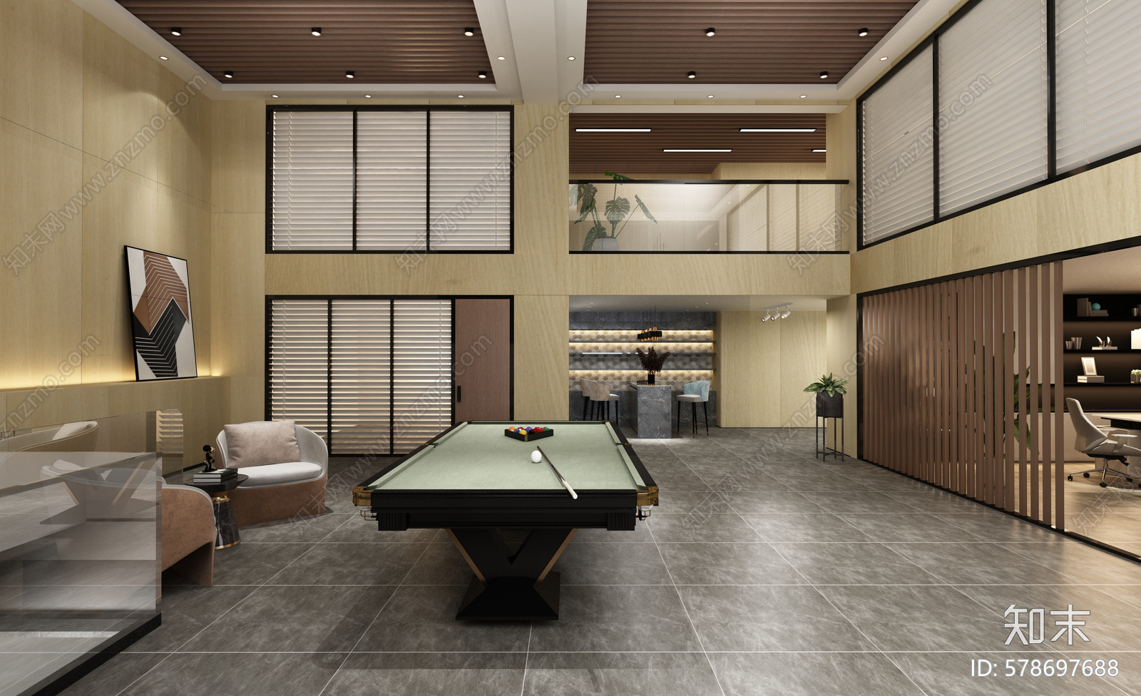 别墅会所全施工图下载【ID:578697688】