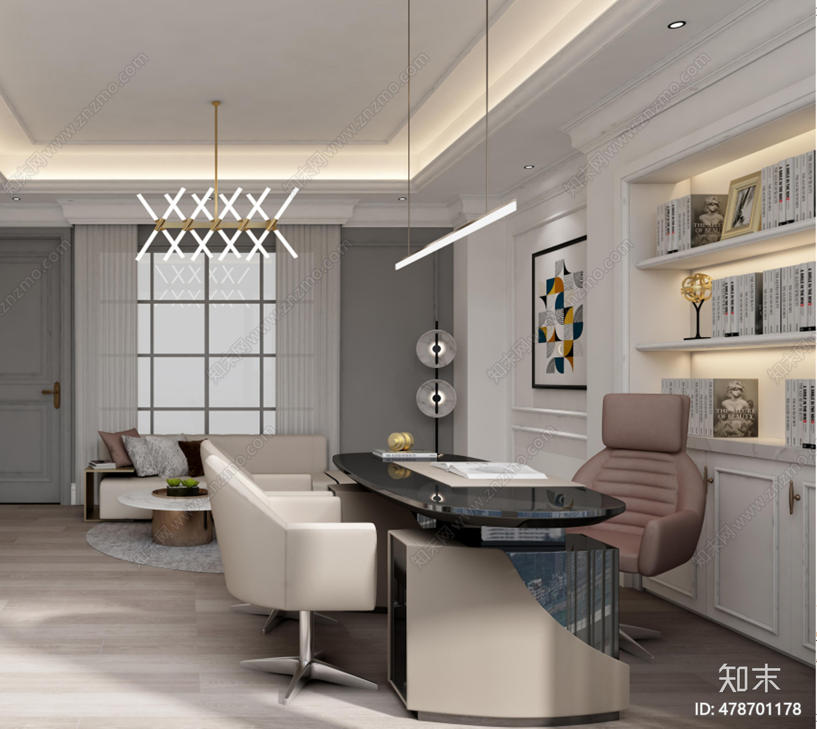 全套办公cad施工图下载【ID:478701178】