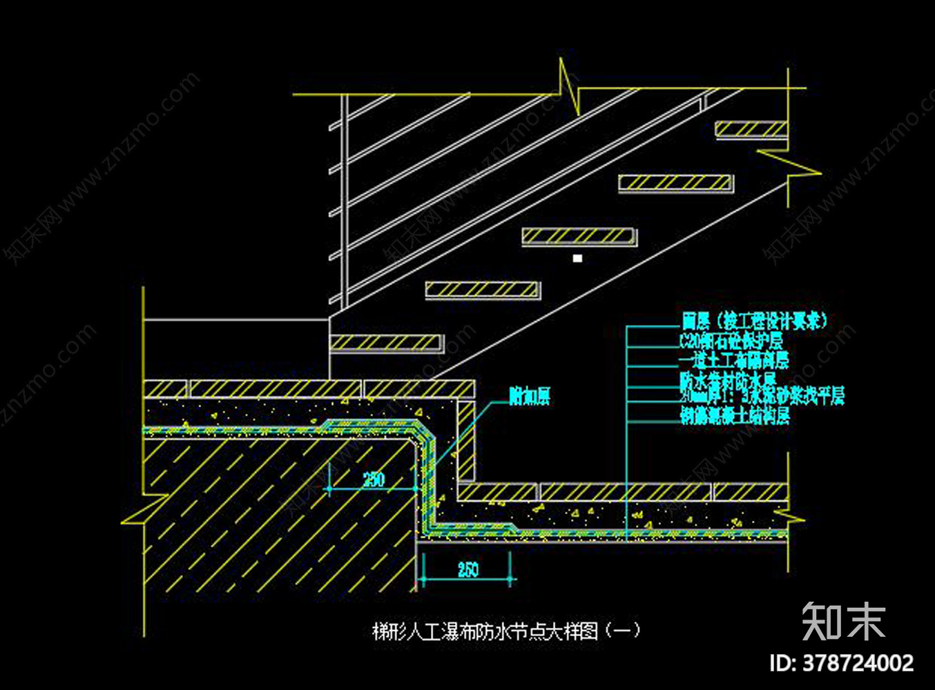 各种水池防水构造大样施工图下载【ID:378724002】