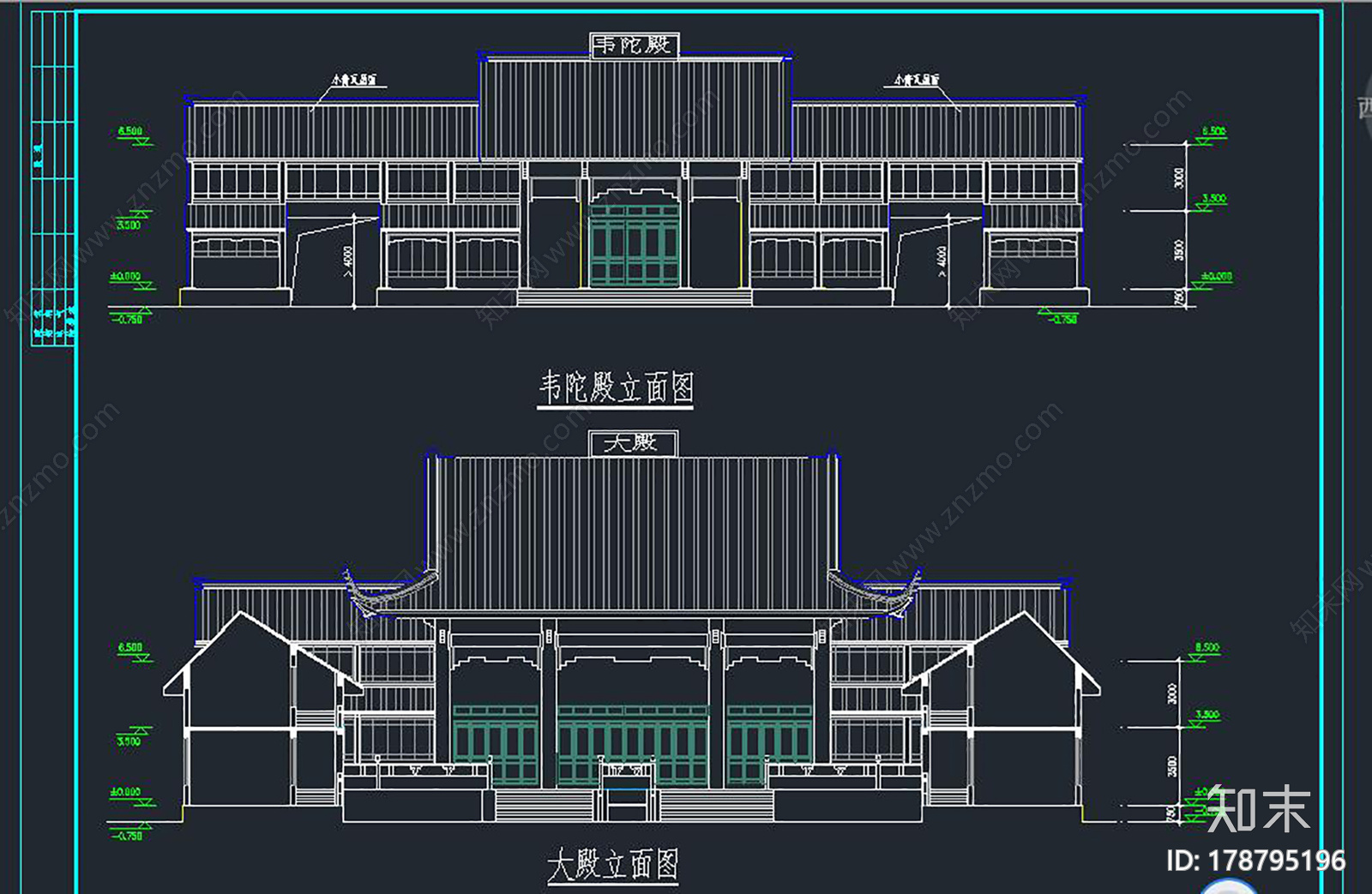 古建施工图下载【ID:178795196】