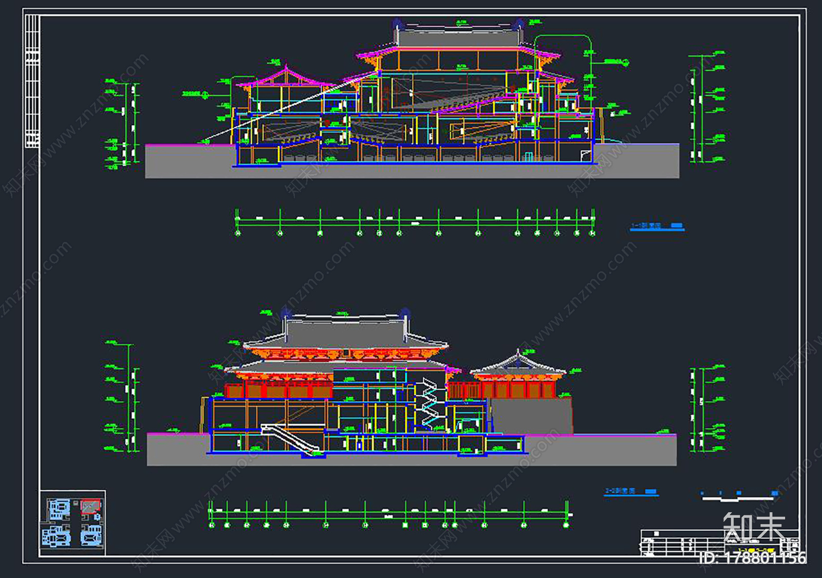 大唐芙蓉园影院施工图下载【ID:178801156】