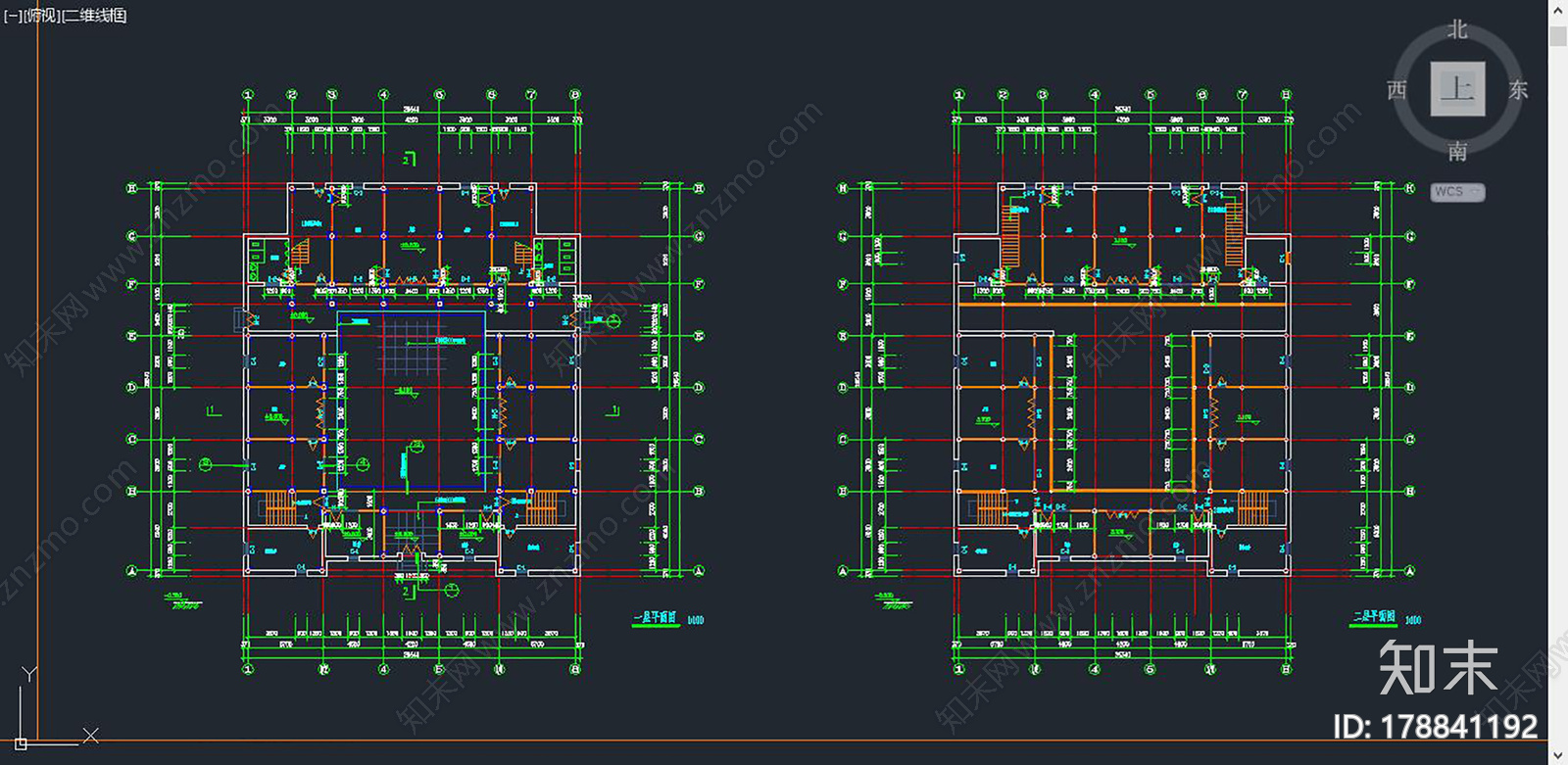 仿古建筑施工图下载【ID:178841192】