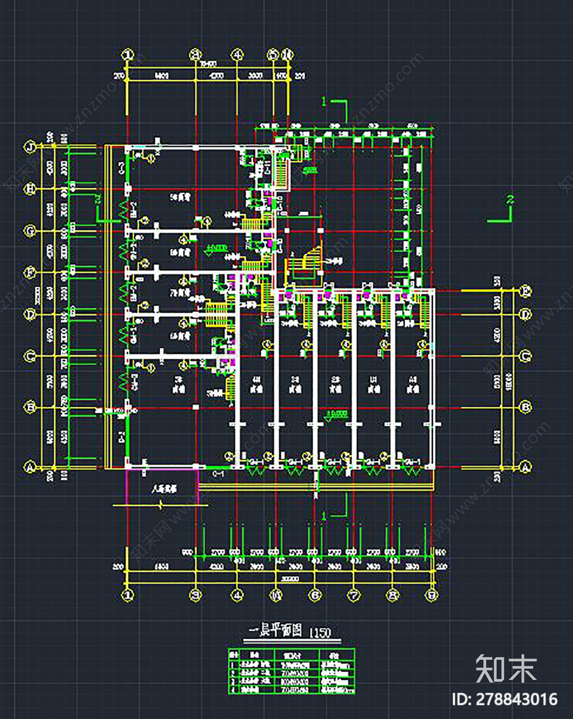 仿古清式公建建筑图施工图下载【ID:278843016】