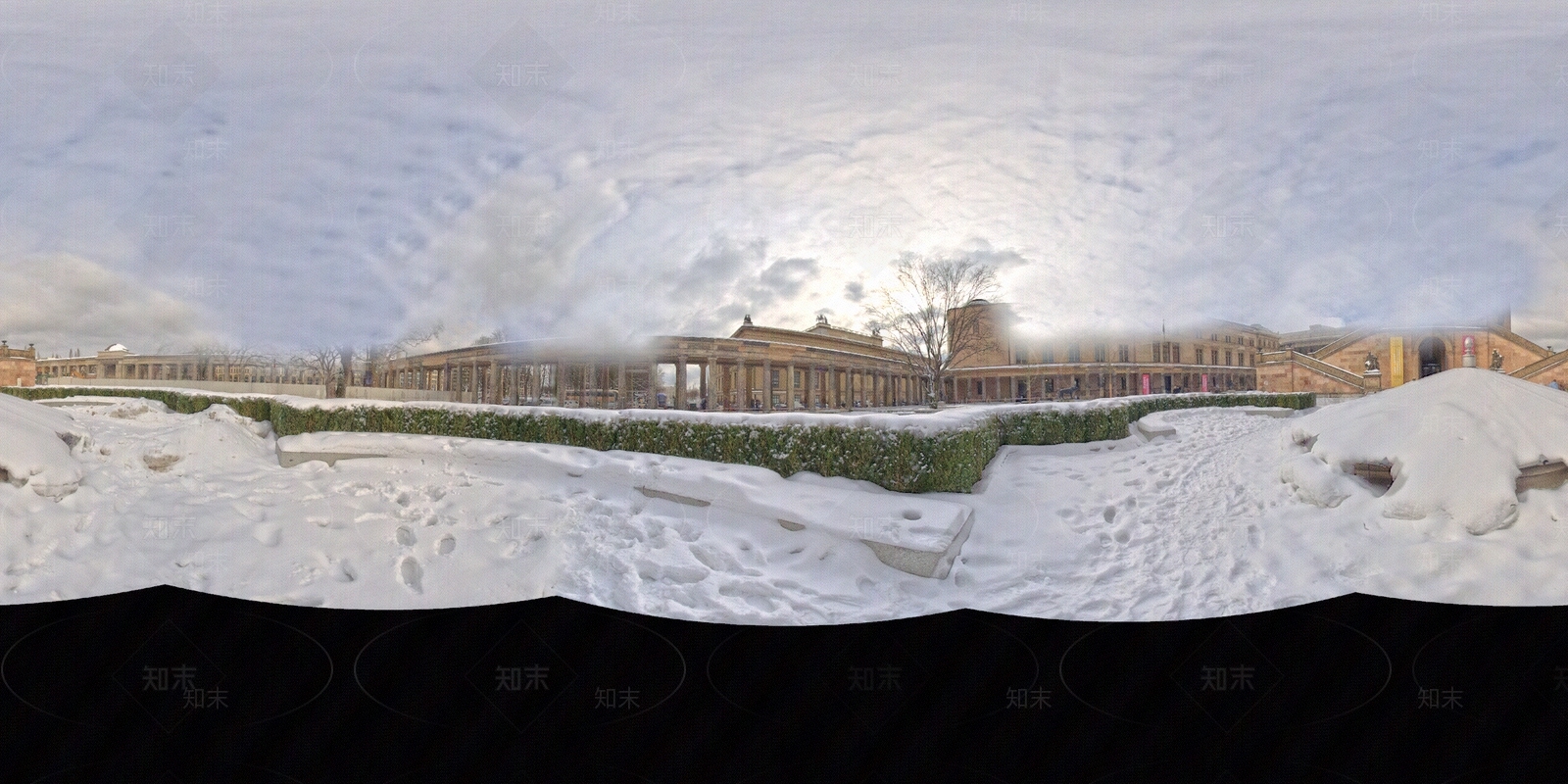 HDR雪景图贴图下载【ID:678843755】