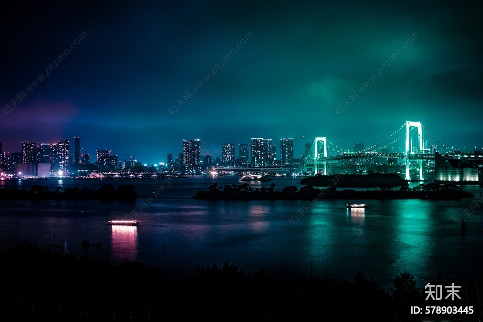 夜景户外天空贴图