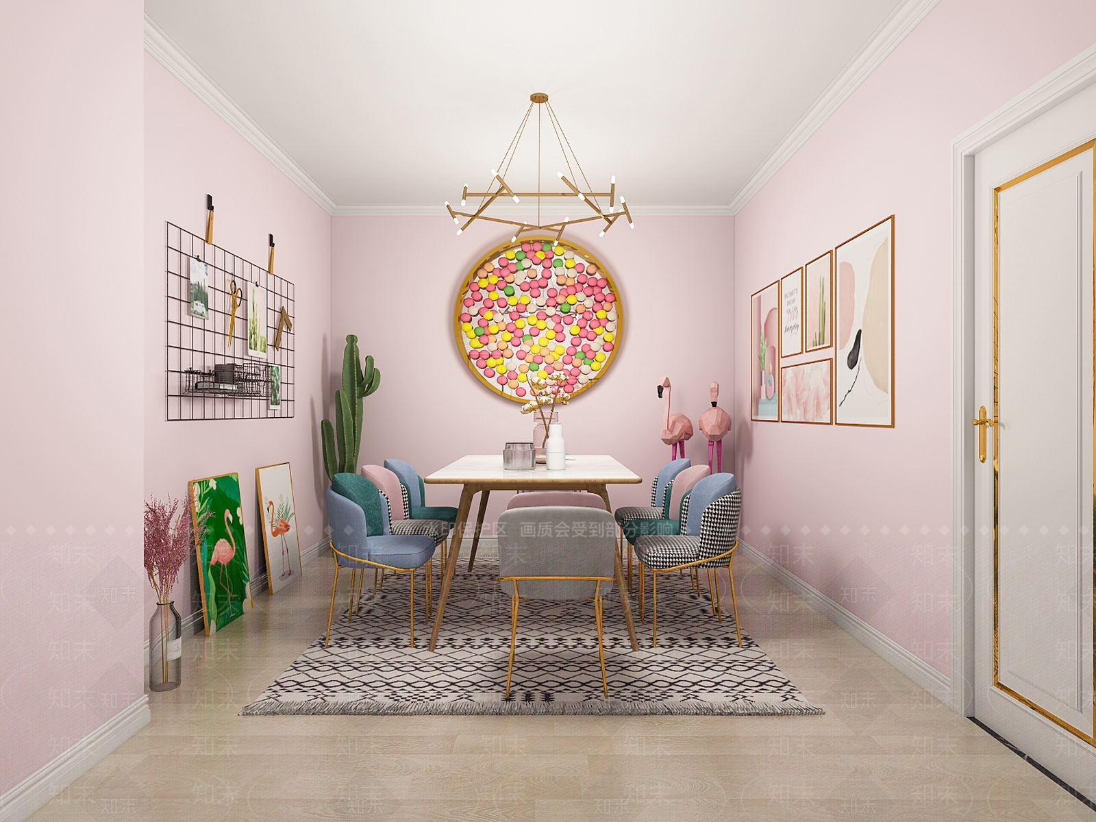 北欧剧本杀店3D模型下载【ID:378943428】