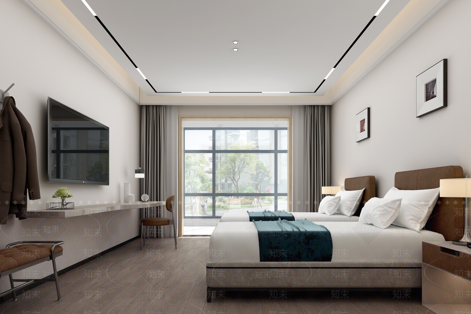 现代公寓整套3D模型下载【ID:279000191】