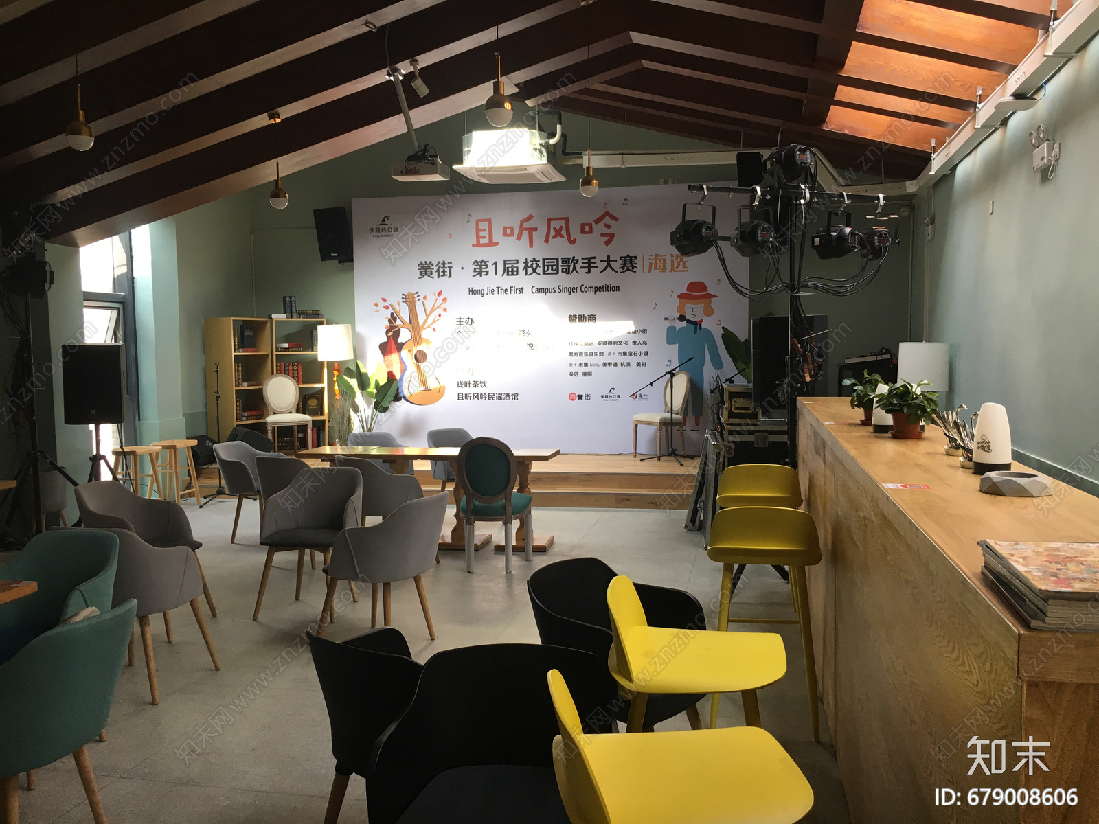 图书馆阅览室阅读空间读书交流会藏书阁cad施工图下载【ID:679008606】