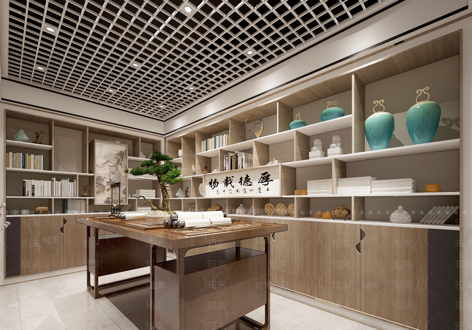 中式活动中心3D模型下载【ID:579027040】