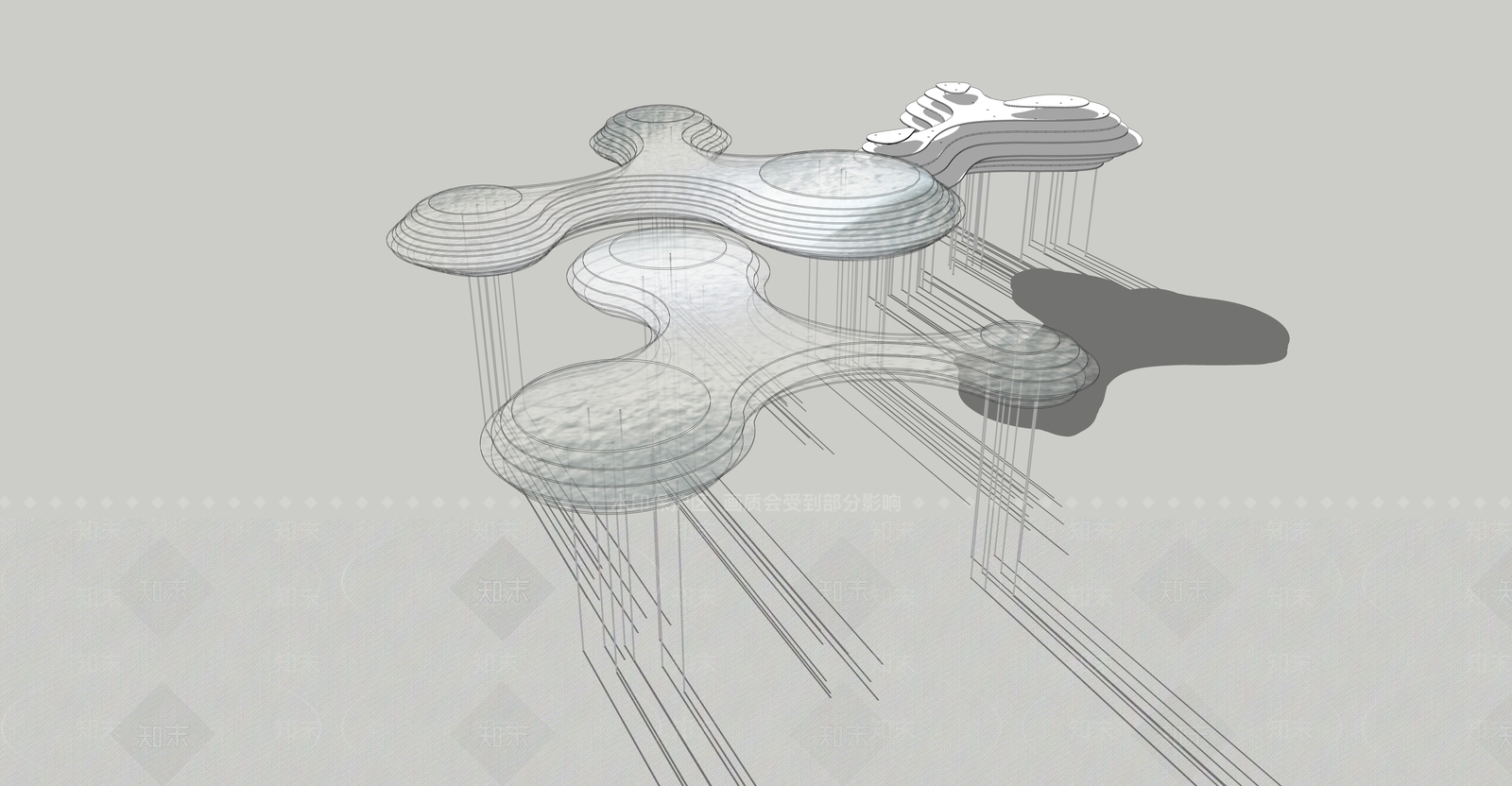 雕塑SU模型精品下载_SketchUp模型_知末网
