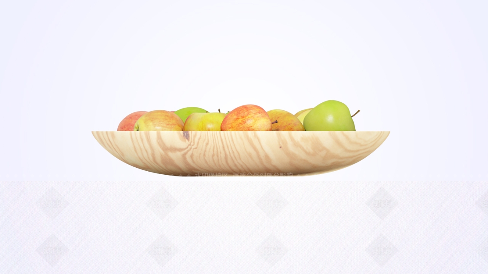 现代苹果水果3D模型下载【ID:979099822】