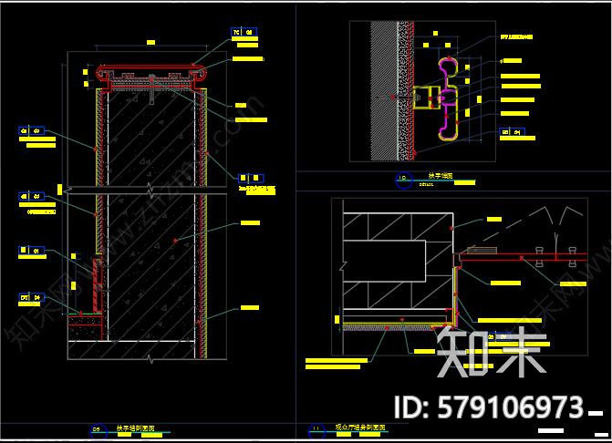 影院影厅CAD图纸施工图下载【ID:579106973】