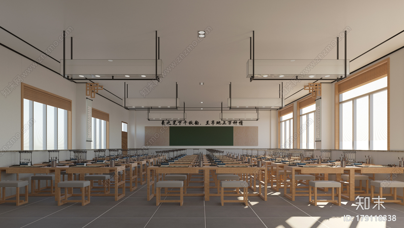 小学书画班美术班科学发现手工DIY教室班级施工图下载【ID:179118338】