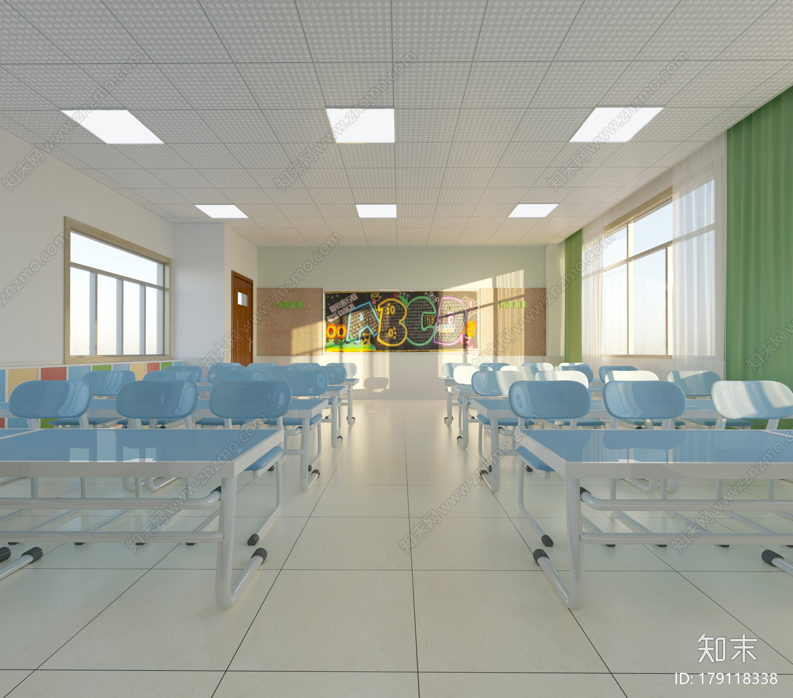 小学书画班美术班科学发现手工DIY教室班级cad施工图下载【ID:179118338】