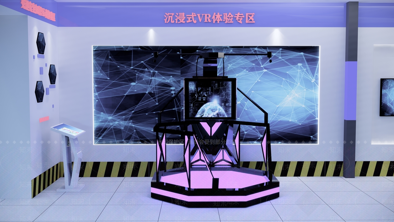 现代休闲娱乐空间SU模型下载【ID:979228487】