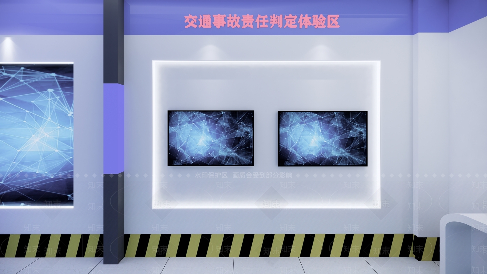 现代休闲娱乐空间SU模型下载【ID:979228487】