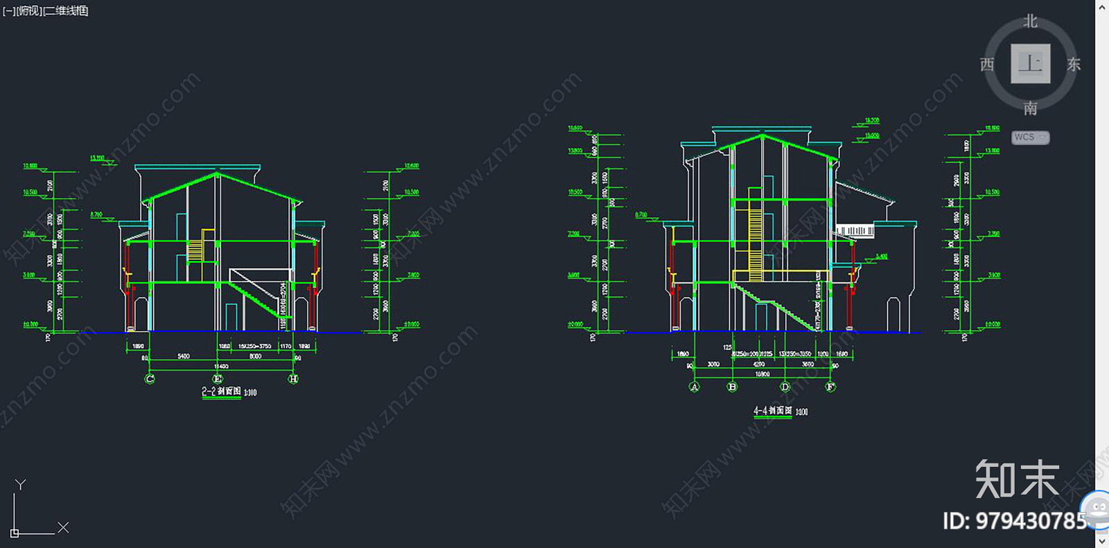 仿古民居建施工图下载【ID:979430785】