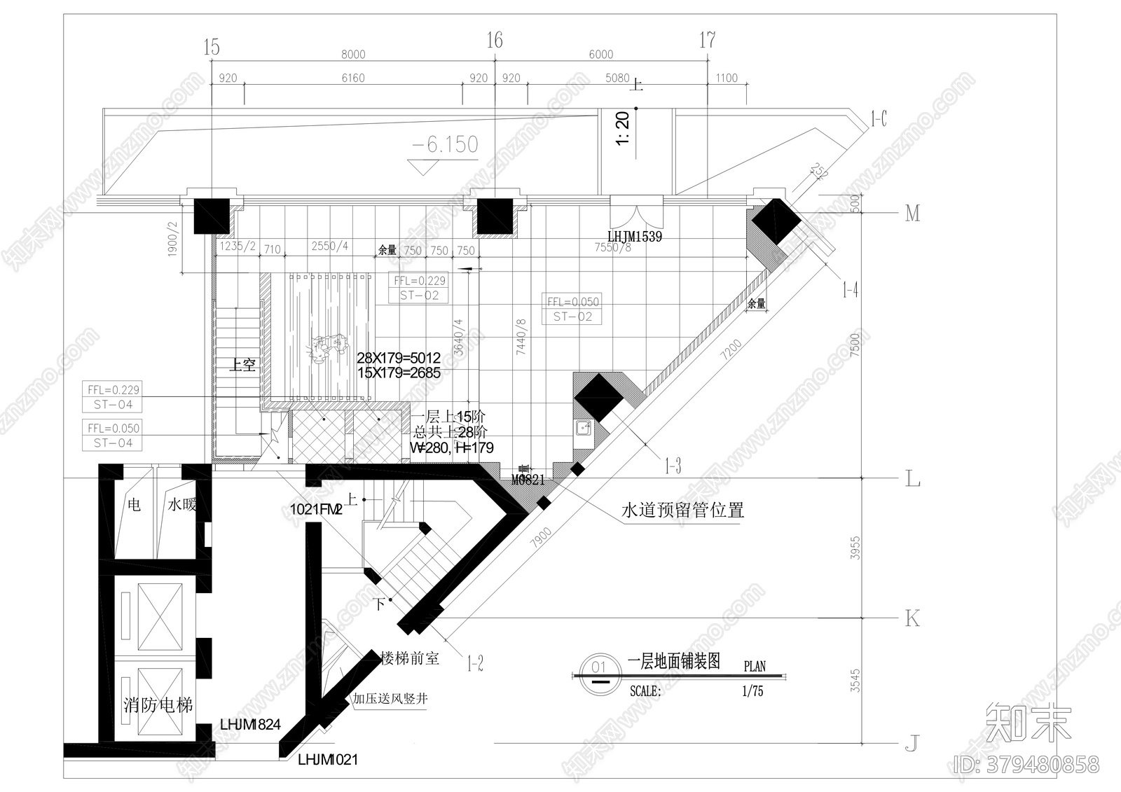 论道二层茶楼平立面节点cad施工图下载【ID:379480858】