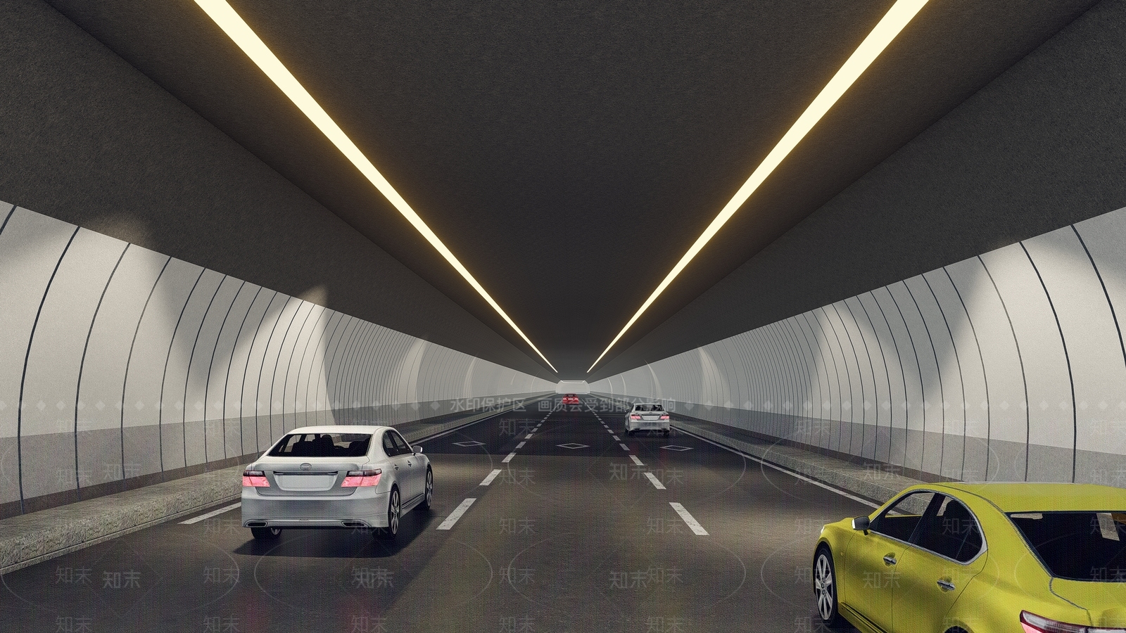 现代道路SU模型下载【ID:579878813】