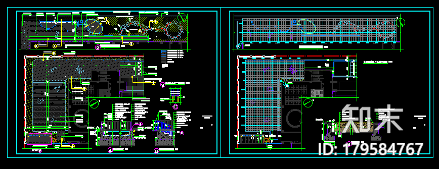 造型幼儿园水池沙坑详图施工图下载