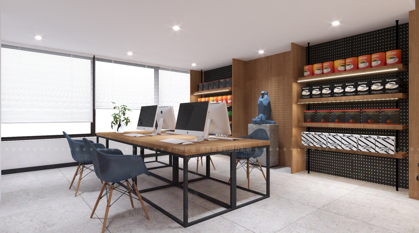 现代精品超市3D模型下载【ID:579815344】