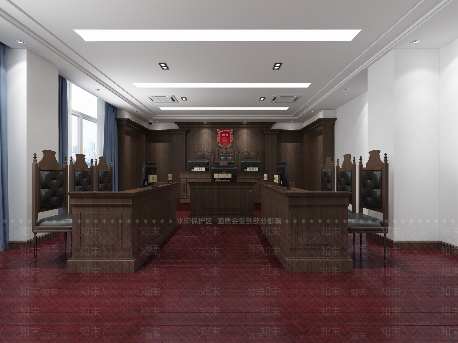 现代政法机构3D模型下载【ID:479653062】