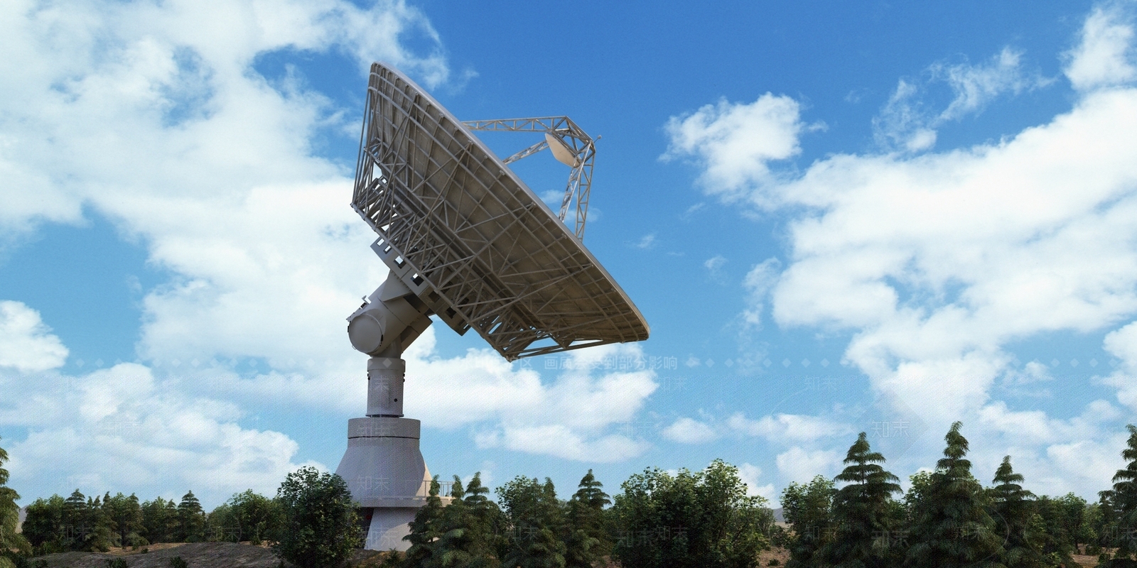 现代雷达3D模型下载【ID:979678499】