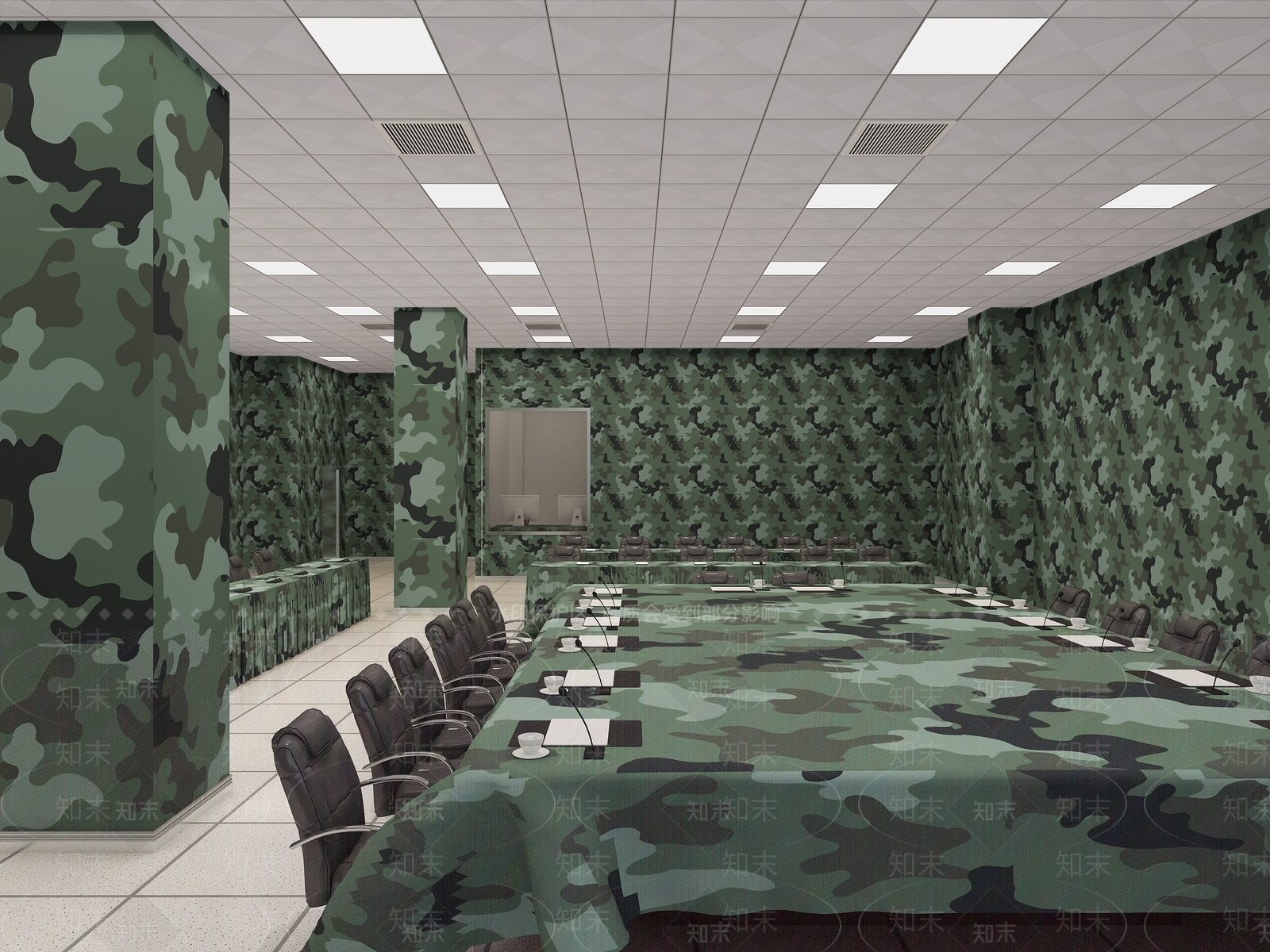 现代作战中心3D模型下载【ID:479719003】