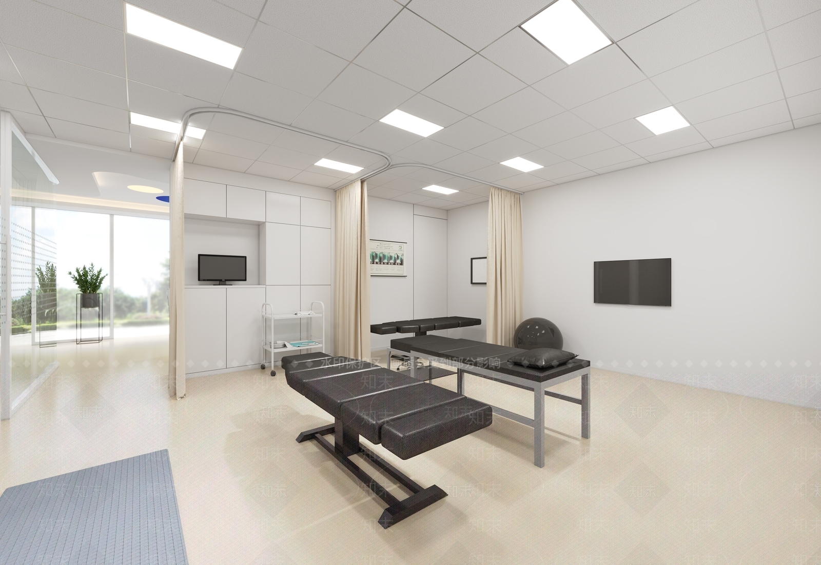 现代诊所3D模型下载【ID:979721687】