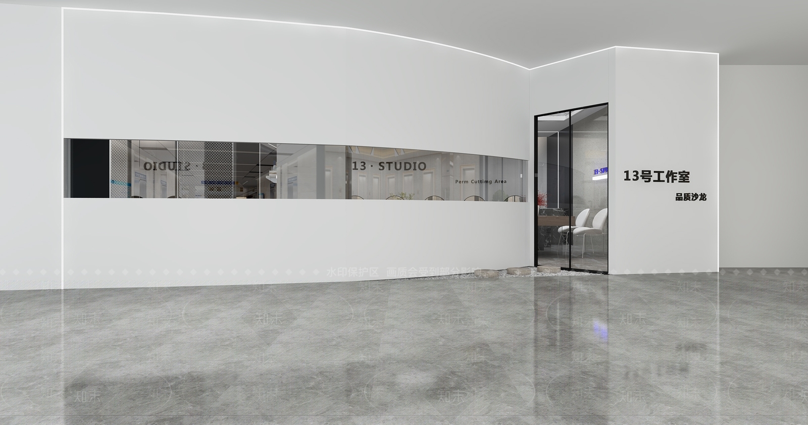 现代理发店3D模型下载【ID:379842423】