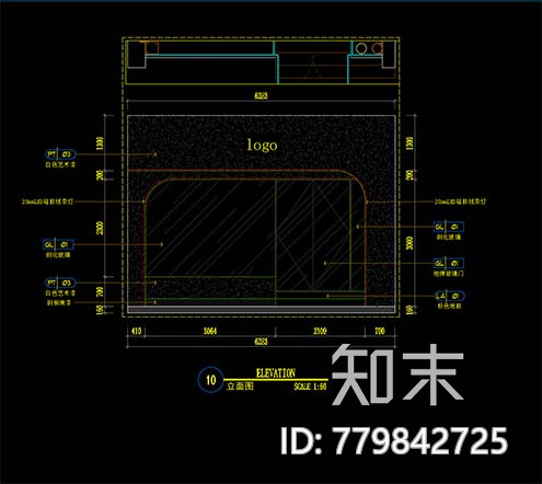 LTW-猫咪店cad施工图下载【ID:779842725】