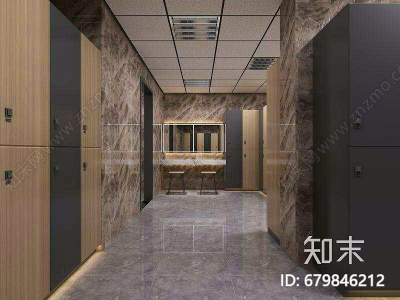 丘瑞斯特健身房瑜伽馆游泳馆体操房平面图cad施工图下载【ID:679846212】