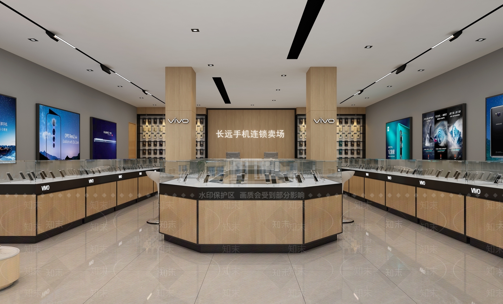 现代数码店3D模型下载【ID:679867079】