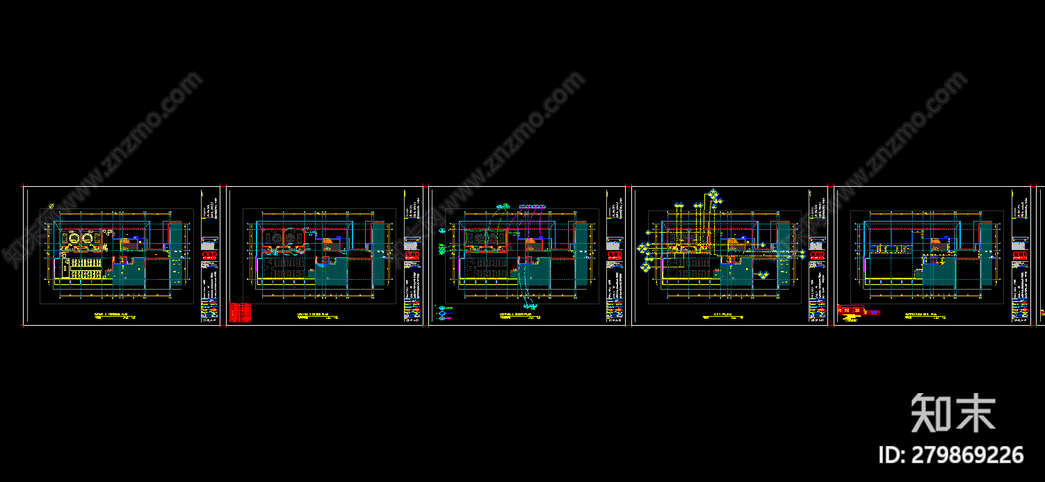 婚礼教堂及包房平面图施工图下载【ID:279869226】