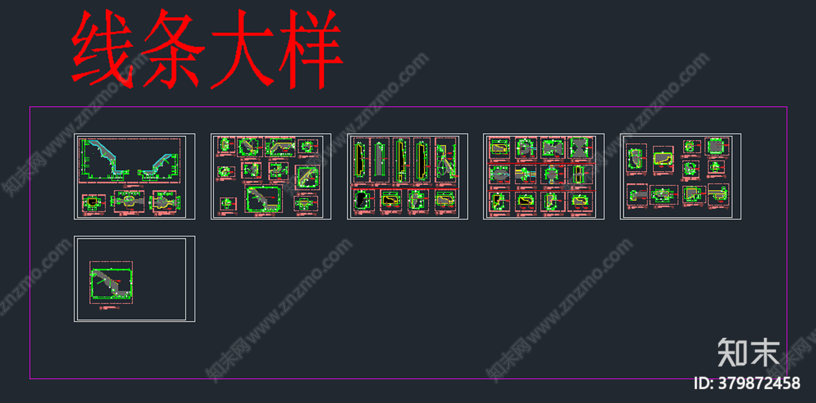 门表与节点cad施工图下载【ID:379872458】