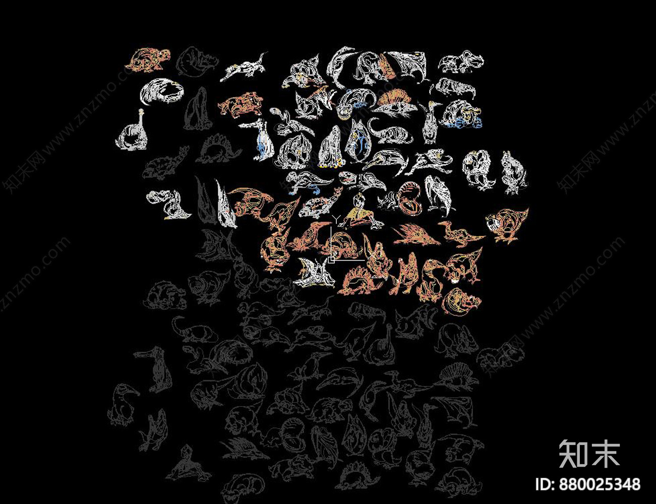 小恐龙CAD施工图下载【ID:880025348】