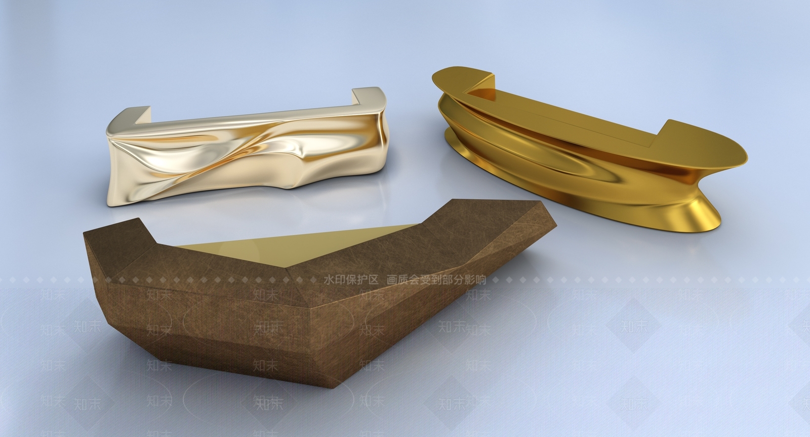 现代异形前台3D模型下载【ID:780152798】