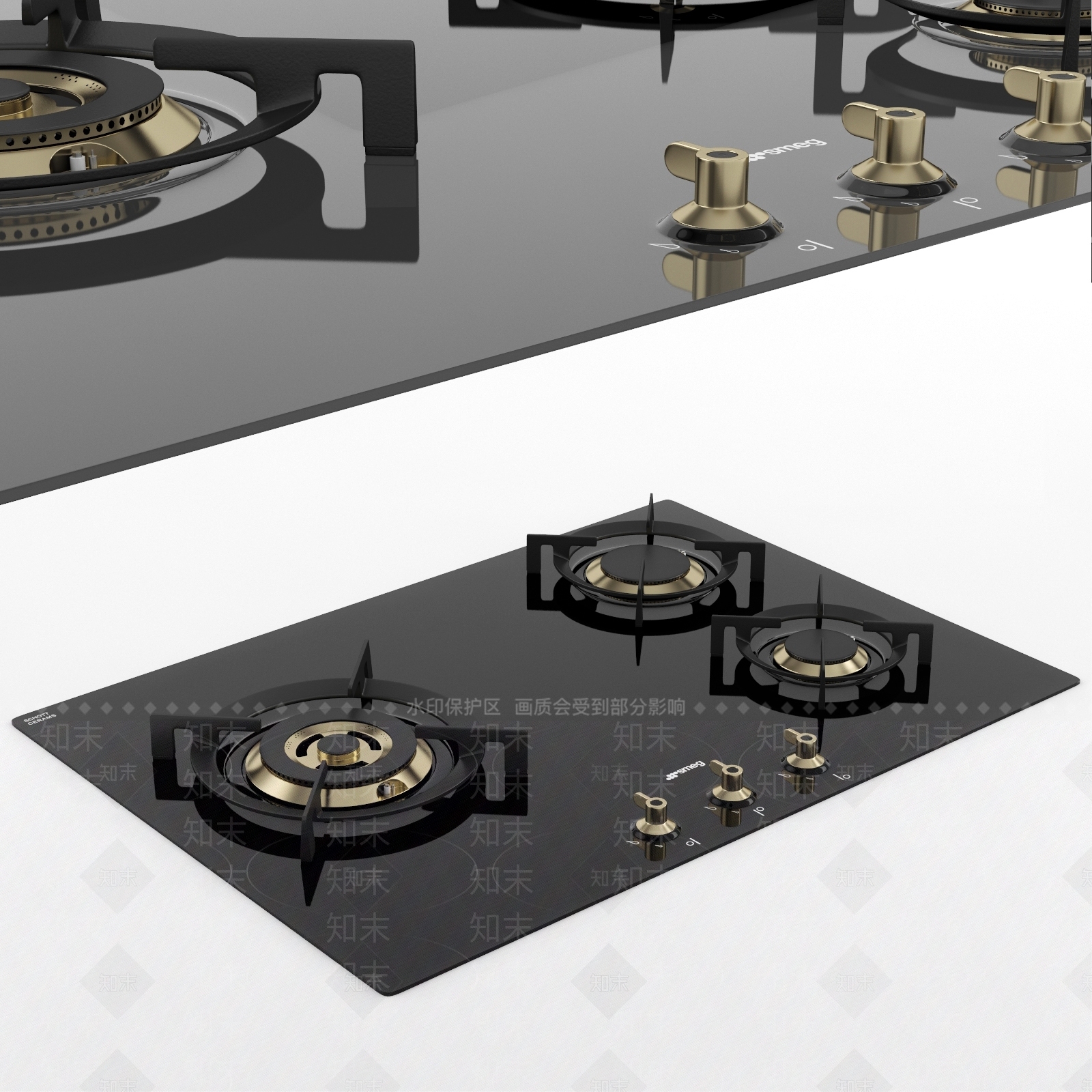 现代风格炊具3D模型下载【ID:180221307】