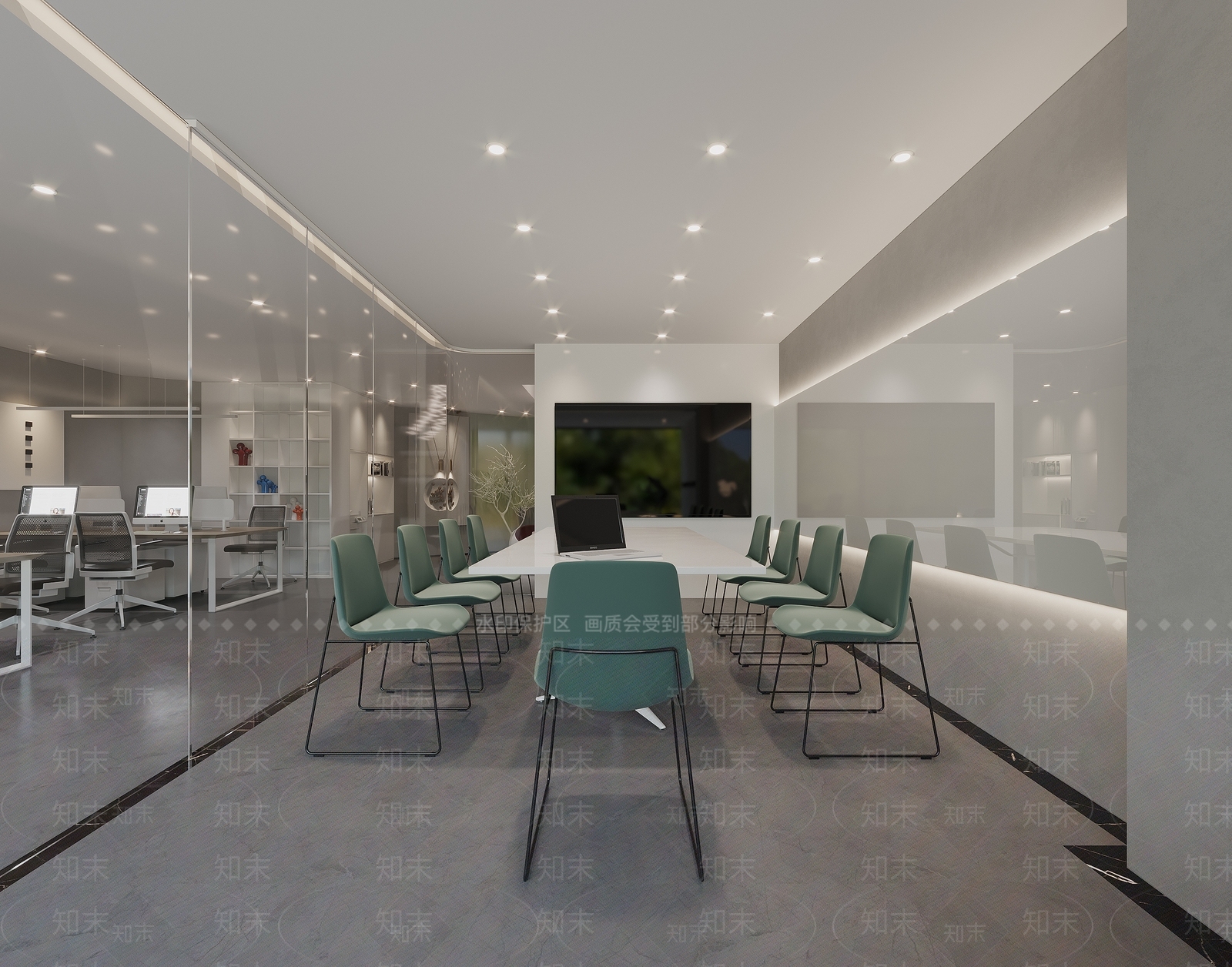 现代工作室3D模型下载【ID:1221493158】