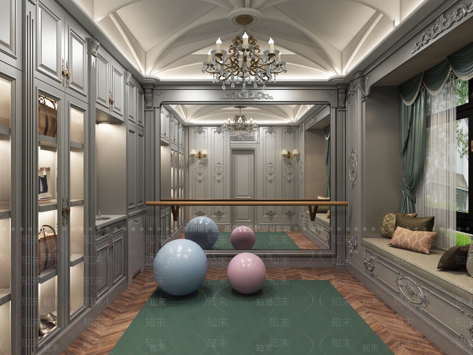 美式3D模型下载【ID:680446464】