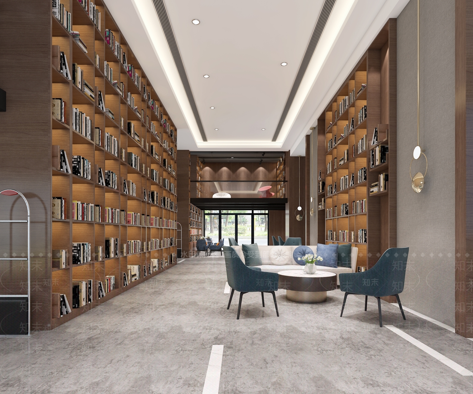 现代书店3D模型下载【ID:780531982】
