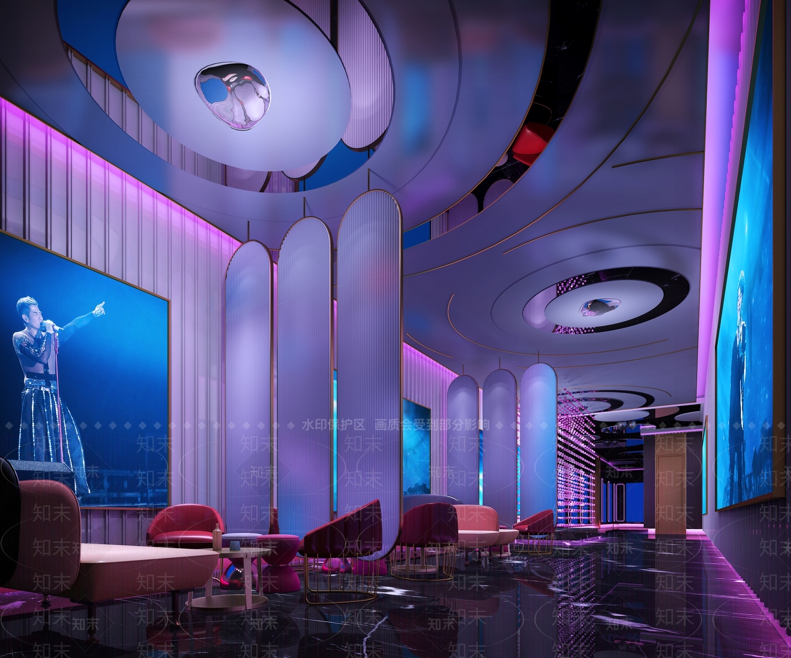现代酒吧3D模型下载【ID:780579020】
