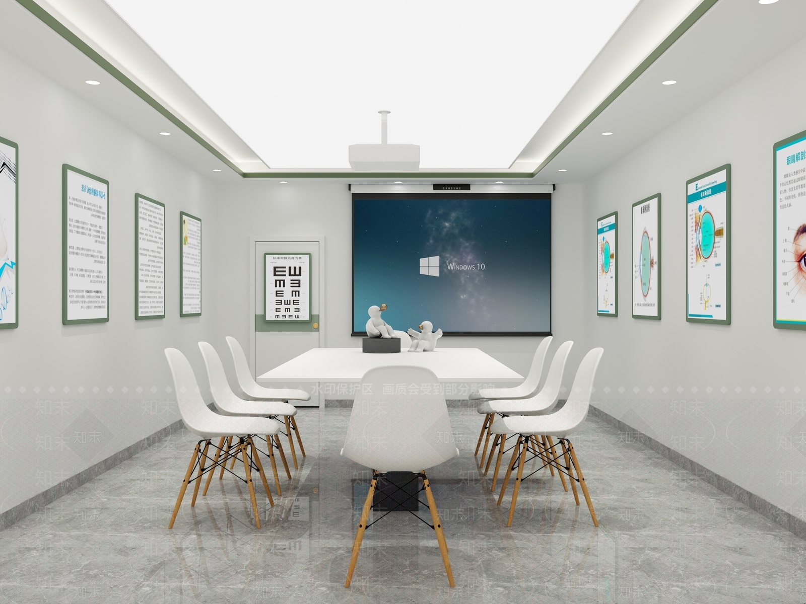 现代室内会议室3D模型下载【ID:780648868】_知末3d模型网