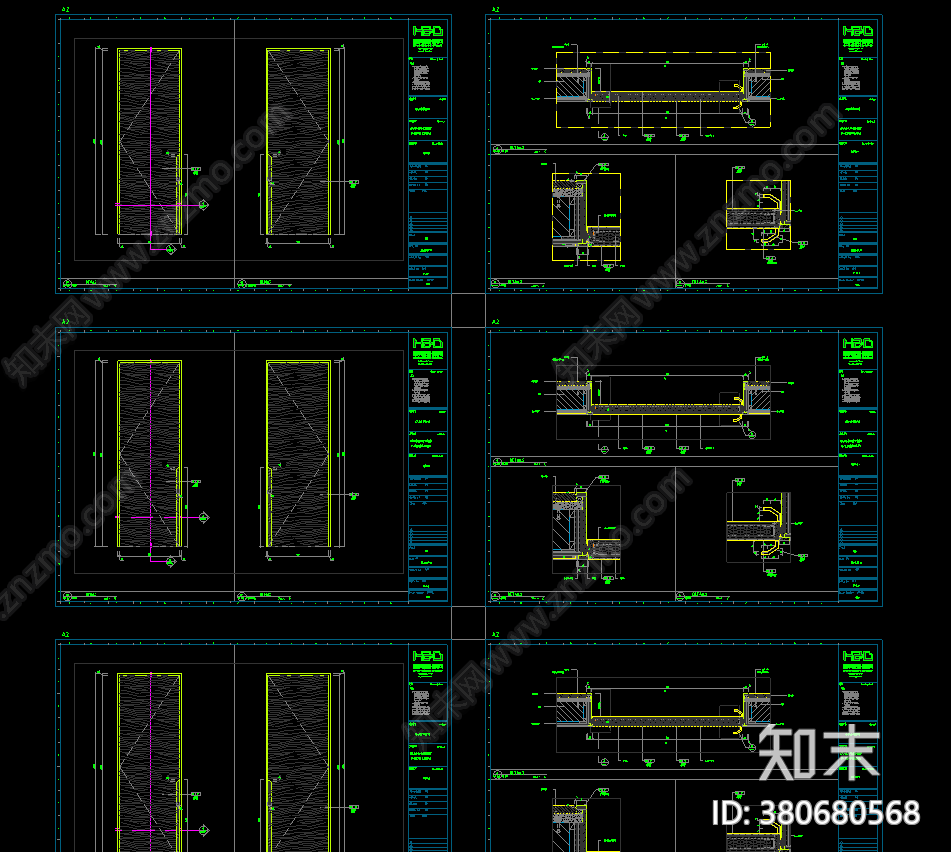 门cad施工图下载【ID:380680568】