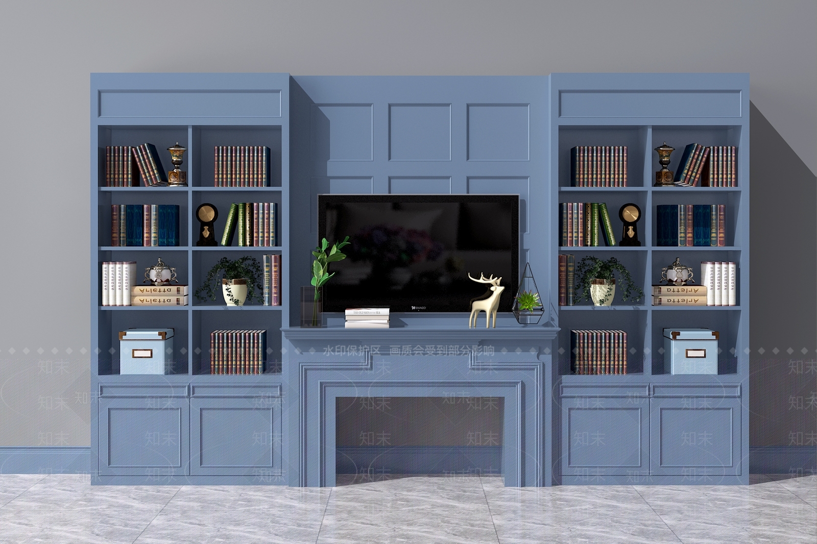 美式3D模型下载【ID:480830694】