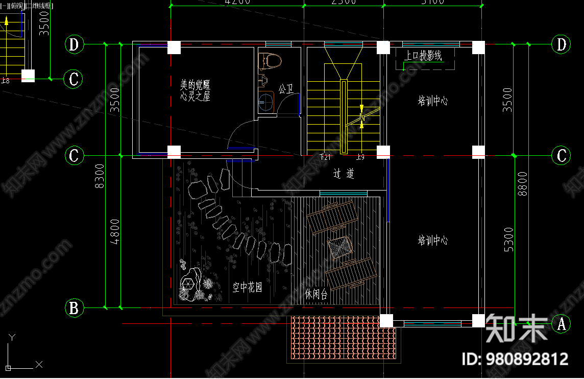 CAD别墅建筑方案cad施工图下载【ID:980892812】