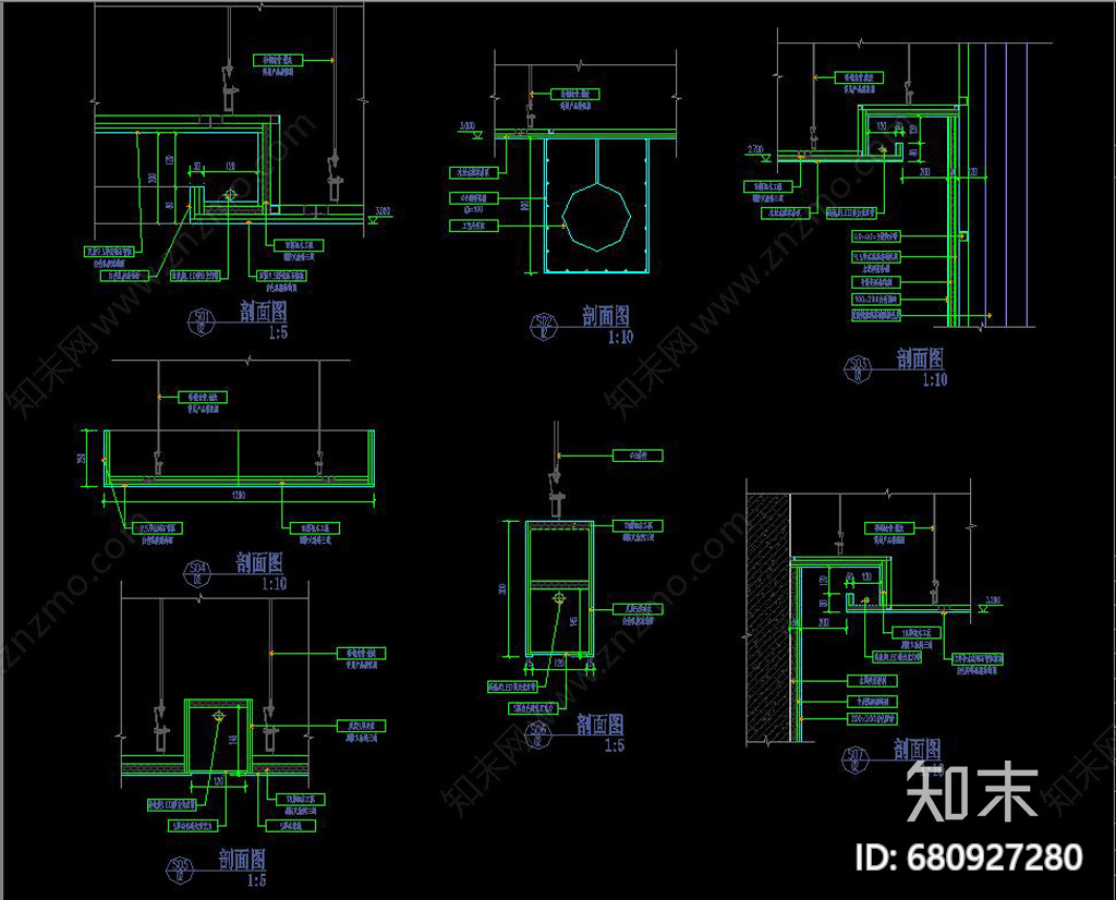 健身房cad施工图下载【ID:680927280】