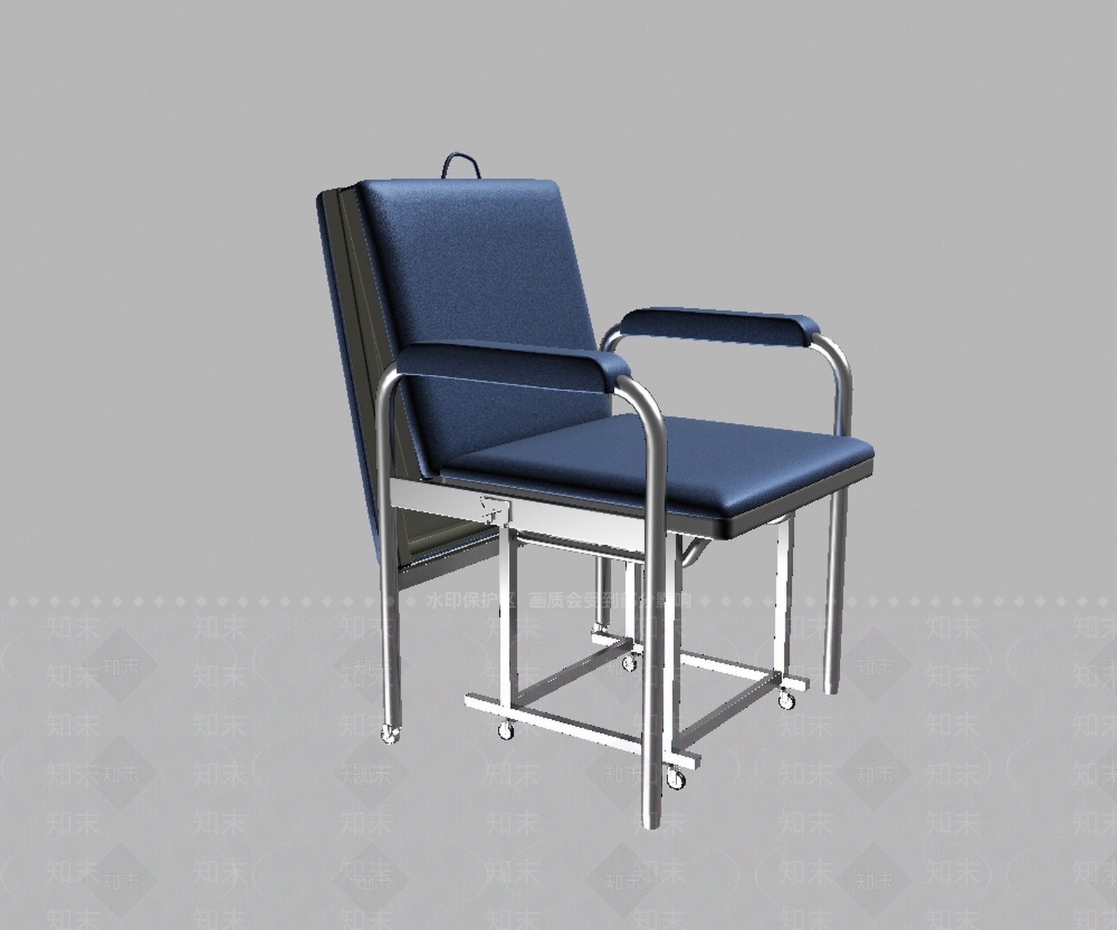 现代看护椅3D模型下载【ID:381024105】